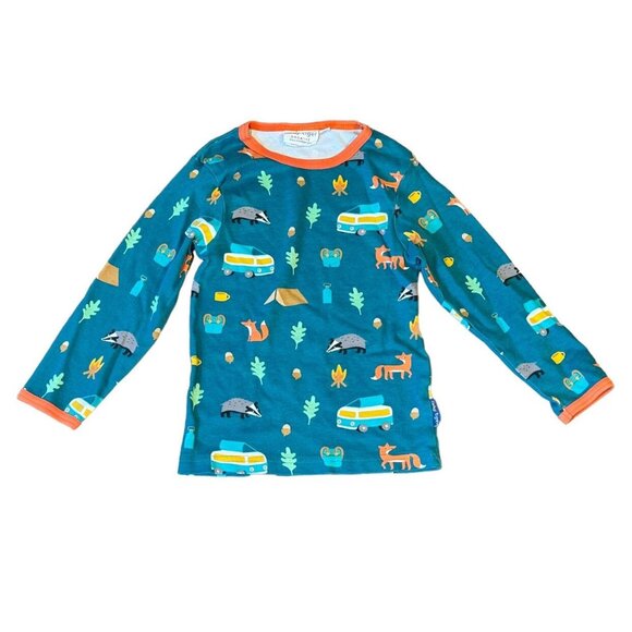 Toby Tiger Campervan L/S Tee 5/6 - Picture 1 of 6